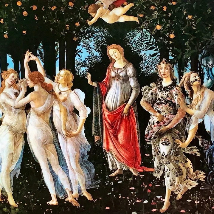 Botticelli - Le Printemps (1477-1478) Botticelli - Le Printemps